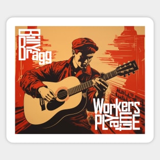 Billy Bragg Workers Playtime Sticker